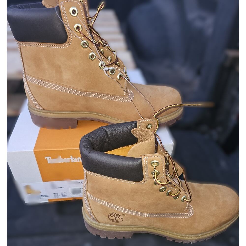 Timberland Men's Tan Leather Boots